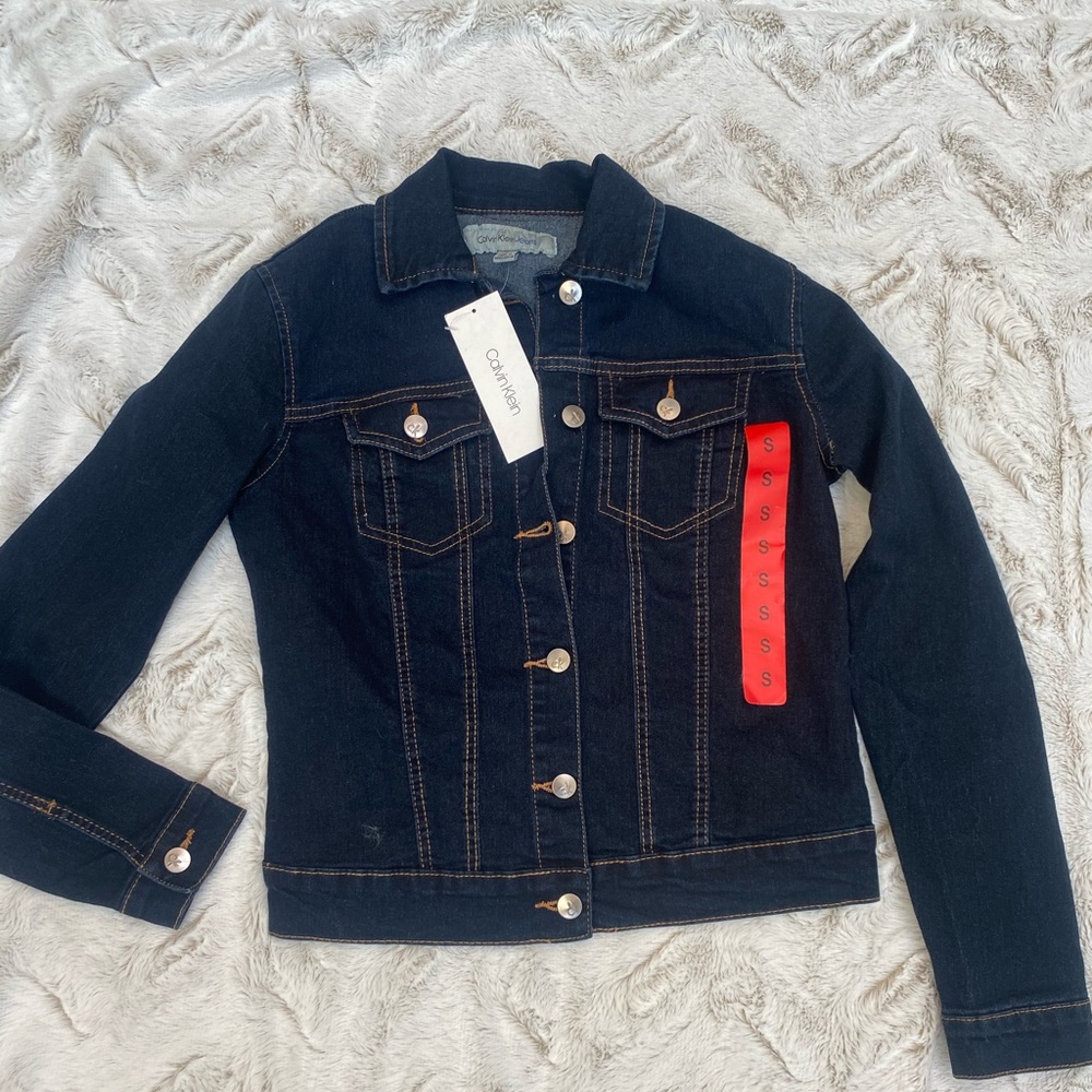 Calvin Klein NWT Jean jacket